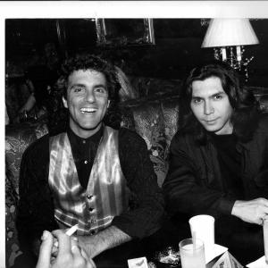 Richard D'Alessandro and Lou Diamond Phillips (Lucy and Ricky) at the China Club .Lou and Richard have been friends for over 25 years