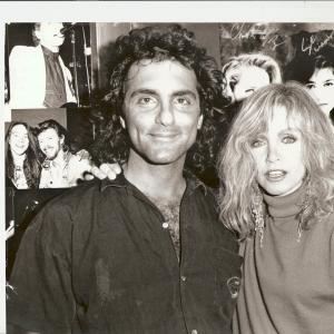 Actors Richard DAlessandro and Donna Mills at the China Club in LA 1990 Richard always thought she was one of the most beautiful women in the world Richard believes her eyes are the cause of global warming