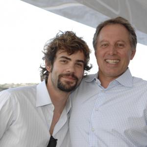 Rossif Sutherland and Myriad Pictures CEO Kirk DAmico Cannes 2009