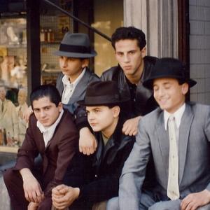 On the set of A Bronx Tale