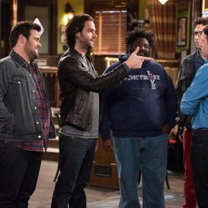 Still of Chris DElia David Fynn Ron Funches Brent Morin and Rick Glassman in Undateable 2014