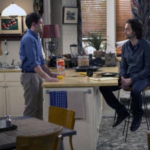 Still of Chris D'Elia and Brent Morin in Undateable (2014)