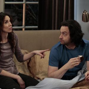 Still of Chris D'Elia and Whitney Cummings in Whitney (2011)