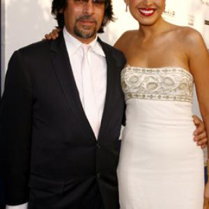 Sante D'Orazio and Petra Nemcova