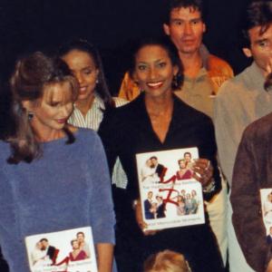 Pamella DPella at the Y  R book release Party Also in this photo Jess Walton Victoria Rowell and Anthony Pena
