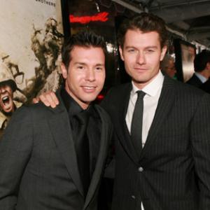 James Badge Dale and Jon Seda at event of The Pacific (2010)