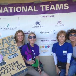 Founder and National Team Captain of Actors and Artists Unite to End Alzheimers a National Team for the Walk to End Alzheimers 35 teams over 75000 raised in 3 years! Slainte!