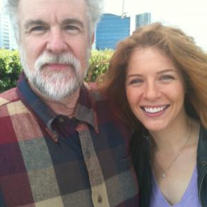 Bill EuDaly with Rachel Lefevre on Under the Dome