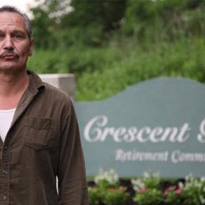 Nick Damici stars as Ambrose in Late Phases Still in front of Crescent Bay retirement communitywhere the aged and retired are besieged by werewolves
