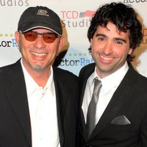 With Mike Valentino at the launch of TCD Studios.