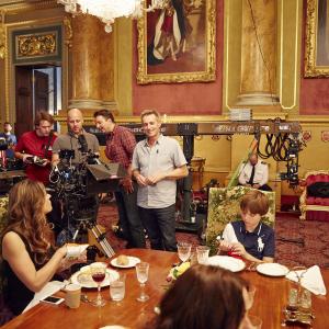 Nick shooting The Royals in Goldsmiths Hall, City of London