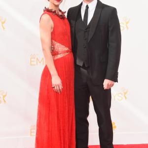 Claire Danes and Hugh Dancy at event of The 66th Primetime Emmy Awards 2014