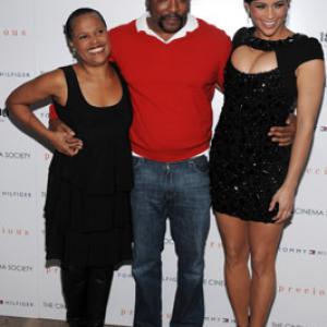 Lee Daniels, Paula Patton and Sapphire at event of Precious (2009)