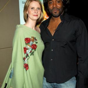 Lee Daniels and Cynthia Nixon at event of Shadowboxer 2005