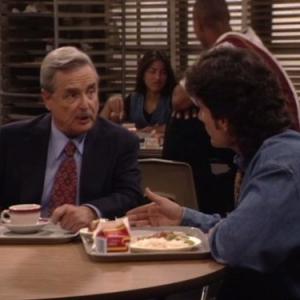 Still of William Daniels and Anthony Tyler Quinn in Boy Meets World 1993