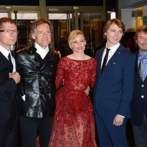 Elizabeth Banks Paul Dano and Bill Pohlad at event of Love amp Mercy 2014