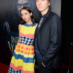 Paul Dano and Zoe Kazan at event of Into the Woods 2014