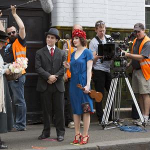 On the set of Underbelly: Squizzy