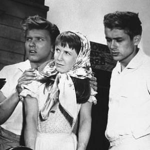 James Dean Julie Harris and Richard Davalos in East of Eden 1955 Warner  MPTV