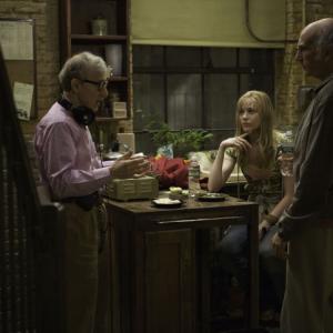 Still of Woody Allen, Larry David and Evan Rachel Wood in Kad ir kas benutiktu (2009)