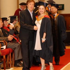 Graduation from The Liverpool Institute for Performing Arts BA Acting (Honors) 2012