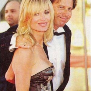 Eileen Davidson and Vince Van Patten in Monaco at the International television award show