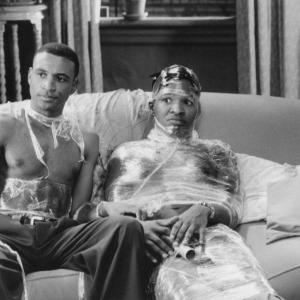 Still of Jamie Foxx and Tommy Davidson in Booty Call (1997)