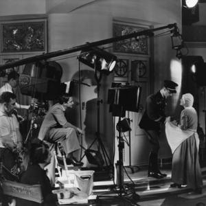 Marion Davies during the making of Page Miss Glory