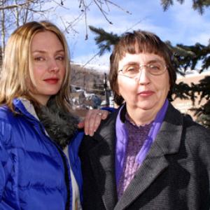 Hope Davis and Joyce Brabner at event of American Splendor (2003)