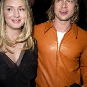 Brad Pitt and Hope Davis at event of About Schmidt 2002