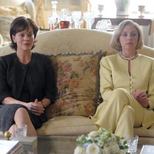 Still of Hope Davis and Helen McCrory in The Special Relationship (2010)