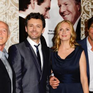 Dennis Quaid, Hope Davis, Frank Marshall and Michael Sheen at event of The Special Relationship (2010)