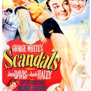 Joan Davis and Jack Haley in George Whites Scandals 1945