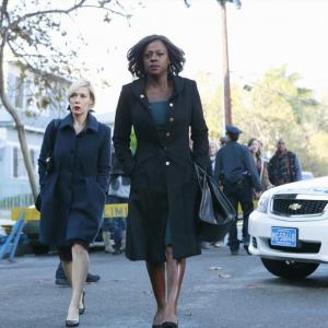 Still of Viola Davis and Liza Weil in How to Get Away with Murder (2014)