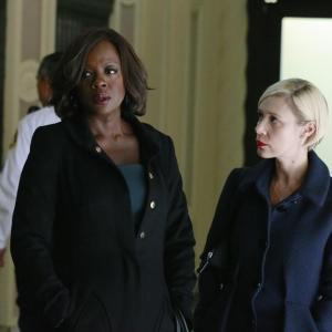 Still of Viola Davis and Liza Weil in How to Get Away with Murder 2014