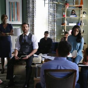 Still of Viola Davis Tom Verica and Charlie Weber in How to Get Away with Murder 2014
