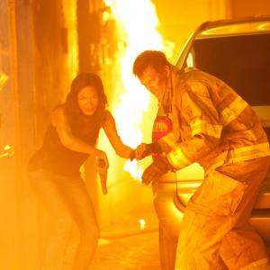 Still of Rosario Dawson and Josh Duhamel in Fire with Fire 2012
