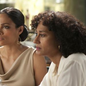 Still of Rosario Dawson and Tracee Ellis Ross in Five (2011)