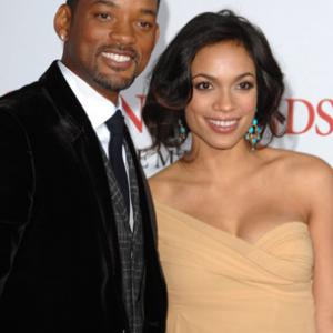 Will Smith and Rosario Dawson at event of Septynios sielos (2008)