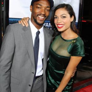 Rosario Dawson and Anthony Mackie at event of Eagle Eye 2008