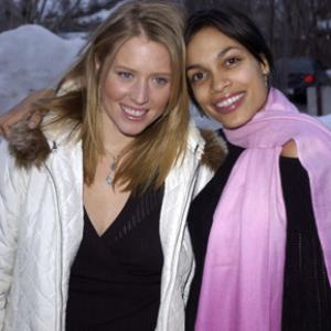 Rosario Dawson and Amy Redford at event of This Revolution 2005