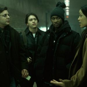 Still of Judd Nelson, Clifton Collins Jr., Rosario Dawson and Usher Raymond in Light It Up (1999)