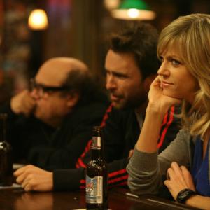 Still of Danny DeVito Charlie Day and Kaitlin Olson in Its Always Sunny in Philadelphia Mac Fights Gay Marriage 2010