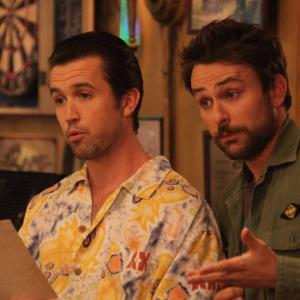 Still of Charlie Day and Rob McElhenney in Its Always Sunny in Philadelphia 2005
