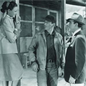 Anthony Quinn, John Wayne, Laraine Day