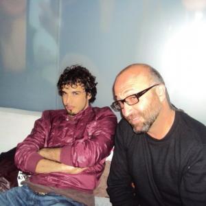 With Actor-Musician Dante SPinetta