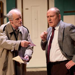 As inspector Hubbard in Dial M for Murder. With Peter Tuinman as Tony Wendice. Hitchcock series adaptation by Thrillertheater.