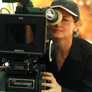 Still of Azucena de la Fuente directing A Woman's Daydream