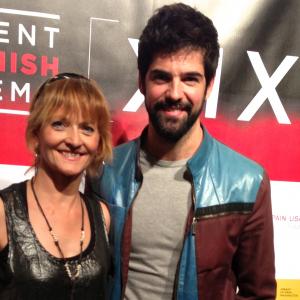 Azucena De La Fuente and Miguel Angel Munoz at event Recent Spanish Cinema at the Egyptian Theater in Hollywood