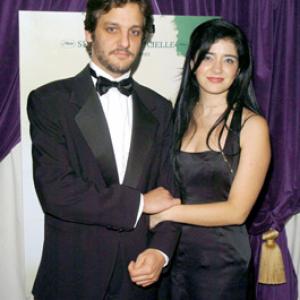 Rodrigo De la Serna and Erica Rivas at event of Diarios de motocicleta 2004